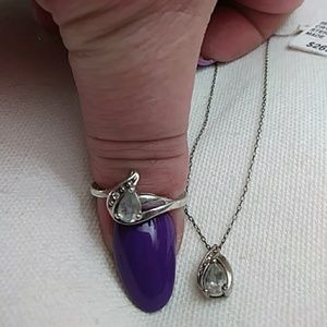 Necklace and ring set